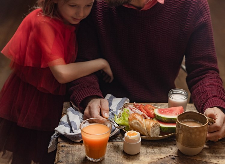 Julafton på gården