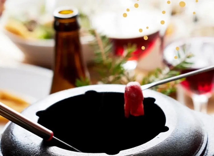 julfondue på Grinda Värdshus